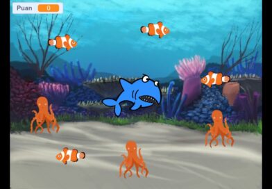 Scratch Programlama ile Balık Avı Oyunu Yapımı Zehirli Ahtapot Modu