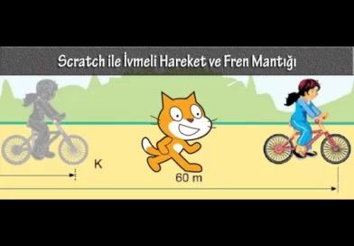 Scratch Programlama ile İvmeli Hareket ve Fren Mantığı