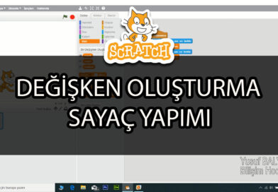 Scratch ile Değişken İşlemleri ve Sayaç yapımı – Çocuklar İçin Kodlama
