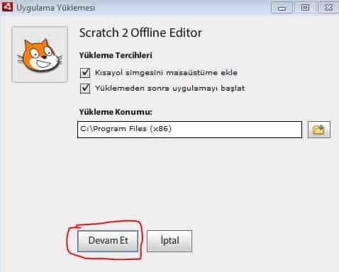 Scratch Programı Nasıl Kurulur