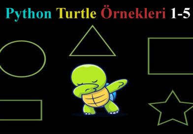 Python Turtle Örnekleri 1-5 – Başlangıç