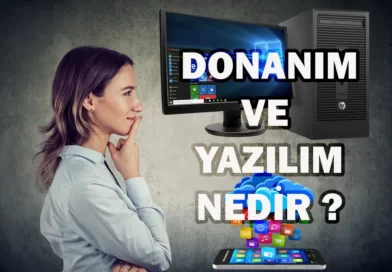 Donanım ve Yazılım Nedir - Bilişim Teknolojileri Dersleri
