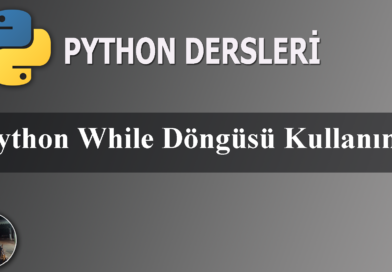 Python  While Döngüsü Kullanımı