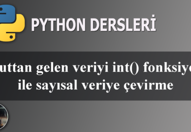 Input Fonksiyonundan Gelen Metinsel Veriyi Sayısal Verilere Çevirme
